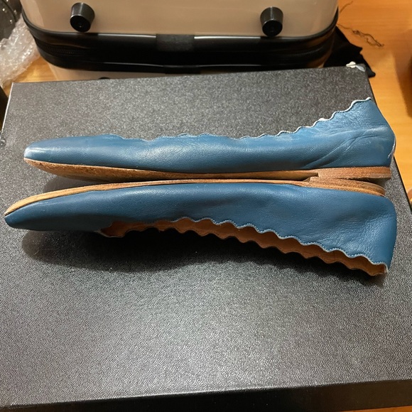 Chloe Scalloped Ballerinas. - Picture 4 of 7